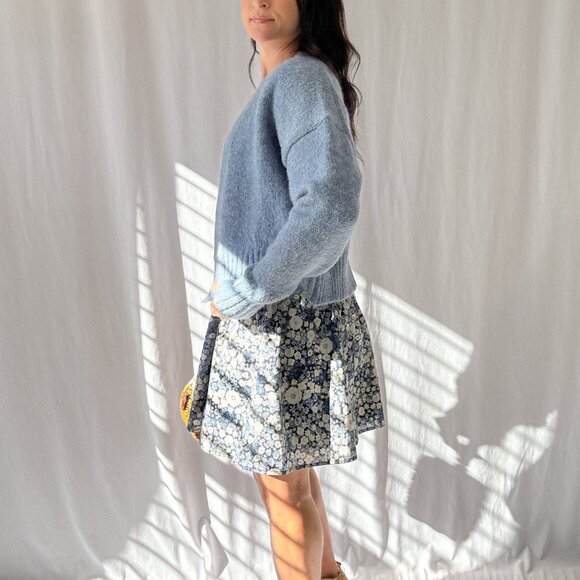 Sage The Label | Rhia Knit Open Cardigan | Blue - Picture 13 of 16